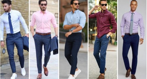 Pantalon Bleu Homme Assorti, Idées Pour Un Look Parfait